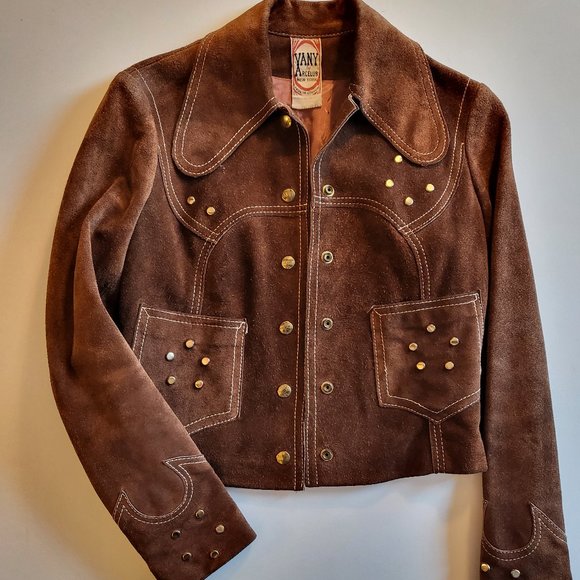 Vany Jackets & Blazers - Vintage Vany by Arcelus New York Woman's Suede Jacket